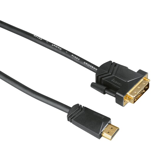 Hama HDMI - DVI/D -kaapeli (1.5 m) - Gigantti verkkokauppa