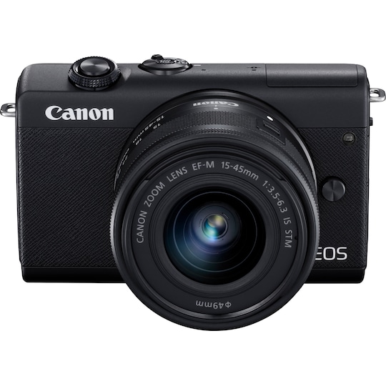 Canon EOS M200 BK M15 järjestelmäkamera + 15 - 45 mm objektiivi - Gigantti  verkkokauppa