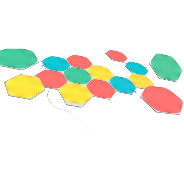 Nanoleaf Shapes Hexagons aloituspakkaus (15 kpl)