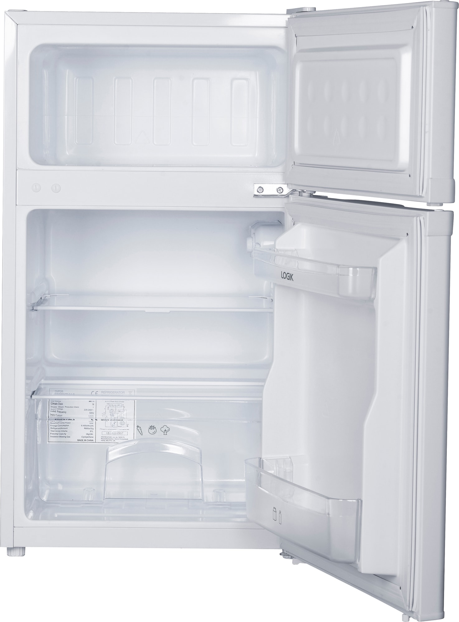 Logik jääkaappipakastin LUC50W20E - Gigantti verkkokauppa