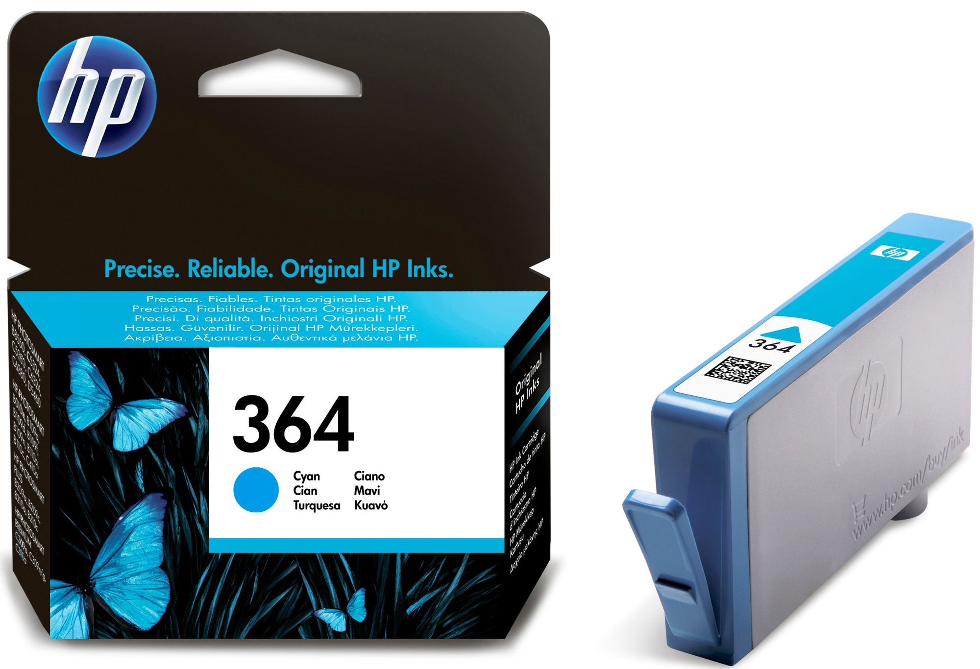 HP 364 mustekasetti (syaani) - Gigantti verkkokauppa