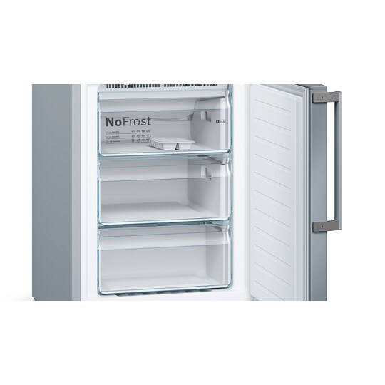 Bosch Serie 4 jääkaappipakastin KGN36XLER (Inox) - Gigantti verkkokauppa