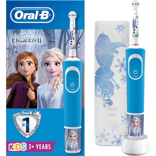 Oral-B Vitality 100 Kids Frozen sähköhammasharja lapsille lahjapakkaus -  Gigantti verkkokauppa