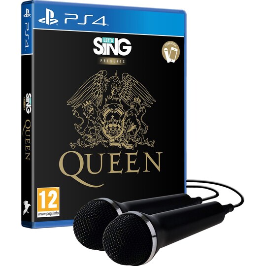 Let s Sing Presents Queen - 2 mikrofonin pakkaus (PS4) - Gigantti  verkkokauppa