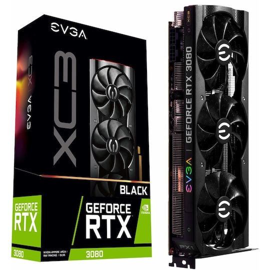 EVGA GeForce RTX 3080 XC3 BLACK - Gigantti verkkokauppa