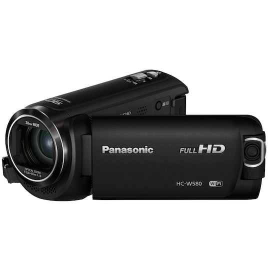 Panasonic HC-W580 Twin-videokamera (musta) - Gigantti verkkokauppa