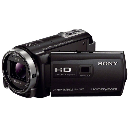 Sony HDR-PJ420 videokamera (musta) - Gigantti verkkokauppa