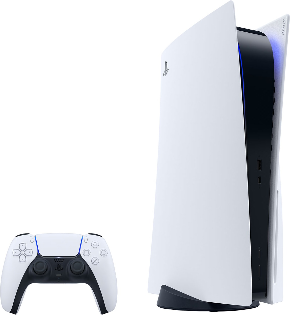 PlayStation 5 (PS5) pelikonsoli + lisäohjain - Gigantti verkkokauppa