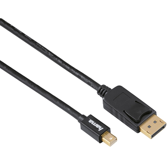 Hama Mini DisplayPort - DisplayPort johto (1,8m) - Gigantti verkkokauppa