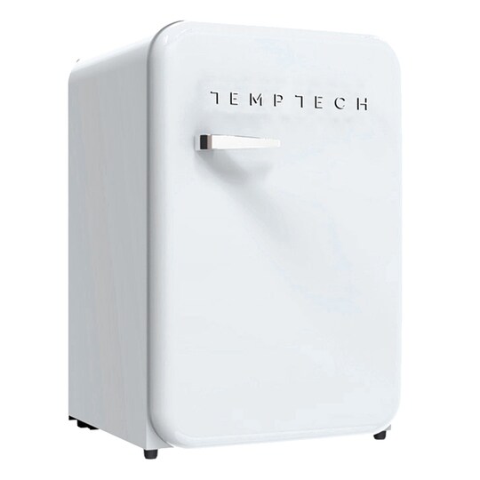 Temptech Retro jääkaappi HRF130RW (valkoinen) - Gigantti verkkokauppa
