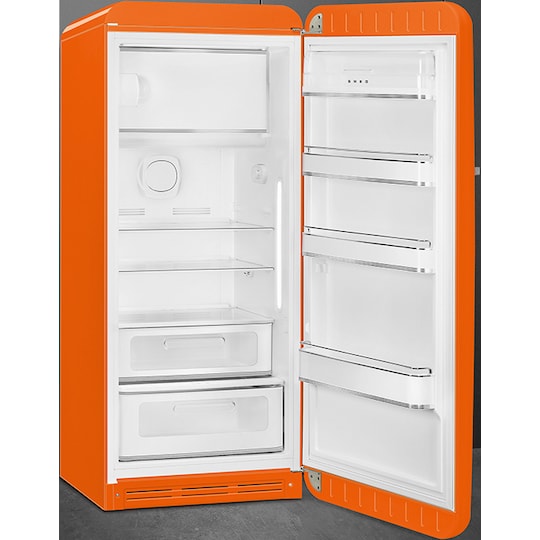 Smeg 50 s Style jääkaappi pakastelokerolla FAB28RO - Gigantti verkkokauppa