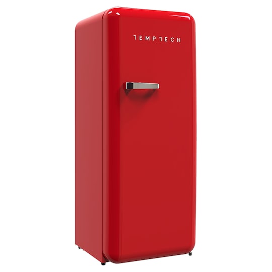Temptech Retro jääkaappi HRF330RR (punainen) - Gigantti verkkokauppa