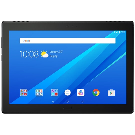 Lenovo Tab4 10 Plus tablet 64 GB LTE (musta) - Gigantti verkkokauppa