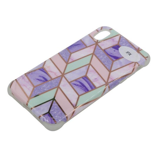 Iskunkestävä suojakuori pidikkeellä, iPhone X / XS -puhelimeen - violetti -  Gigantti verkkokauppa