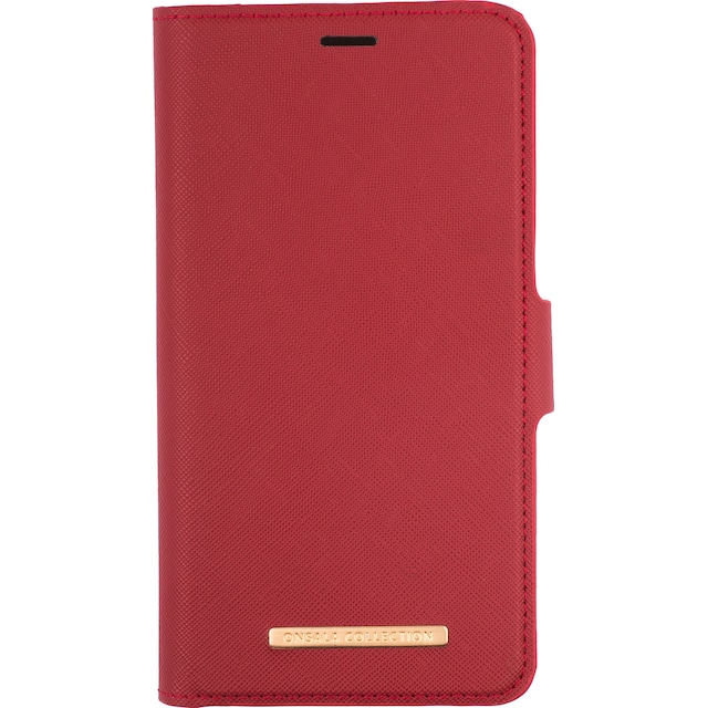 Gear Onsala iPhone 12 / 12 Pro lompakkokotelo (punainen)