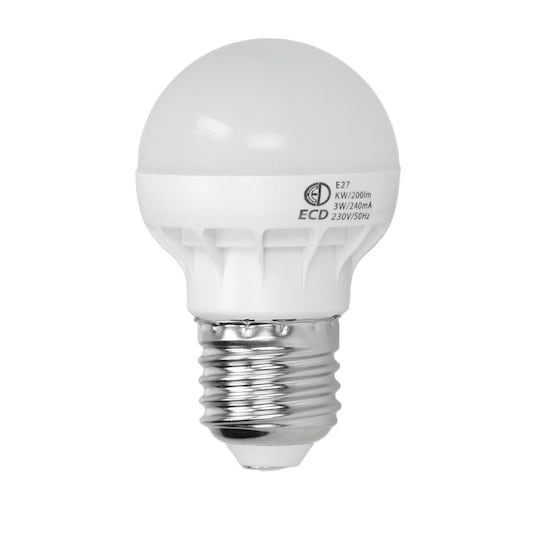 10 x LED-lamppu E27 3W kylmä valkoinen - Gigantti verkkokauppa