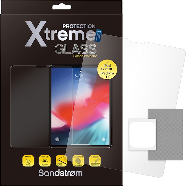 Sandstrom Xtreme iPad Pro 11/Air 10,9 näytönsuoja