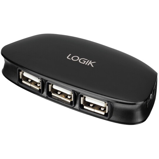 Logik 4-portin USB 2.0 hub - Gigantti verkkokauppa