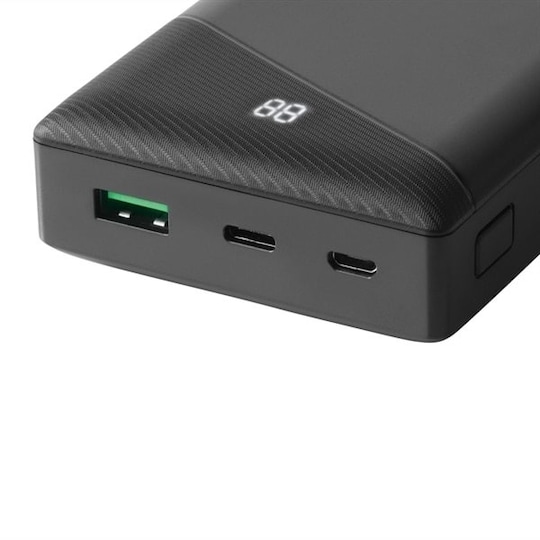 Deltaco Powerbank USB + USB-C PD 20000mAh - Gigantti verkkokauppa