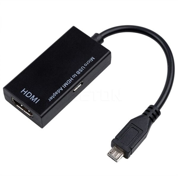 Micro-USB - HDMI Sovitin MHL HDTV Samsung / Sony / Huawei - Gigantti  verkkokauppa