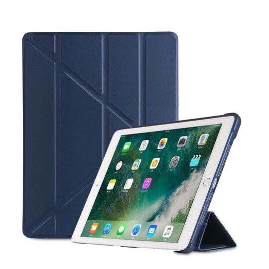 9,7 tuuman iPad-kotelo ja älykotelo - tummansininen - Gigantti verkkokauppa
