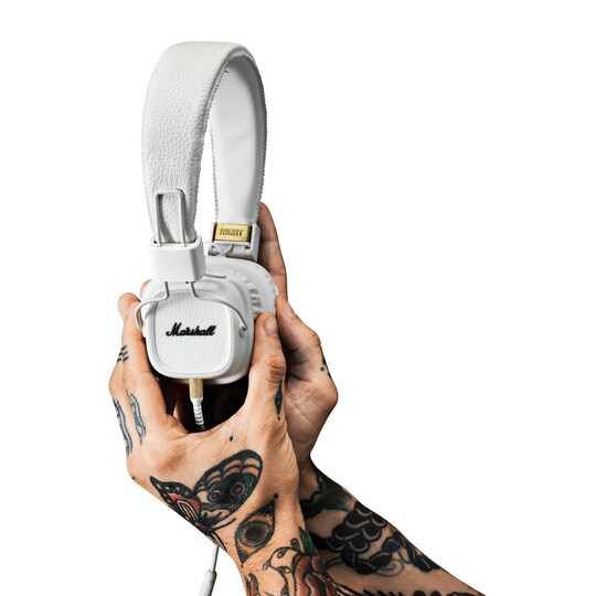 Marshall Major II on-ear -kuulokkeet (valkoinen) - Gigantti verkkokauppa