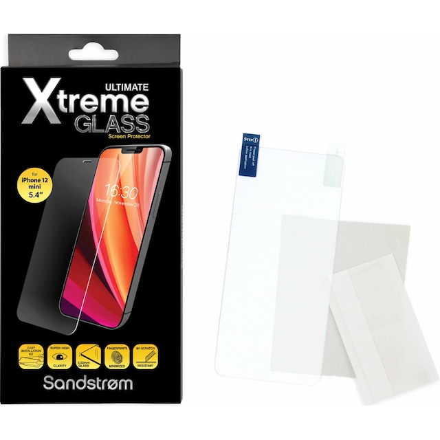 Sandstrøm Ultimate Xtreme iPhone 12 mini näytönsuoja