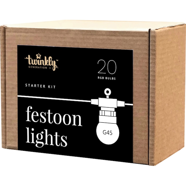 Twinkly Festoon RGB LED älylamppu FESTOONRGB20