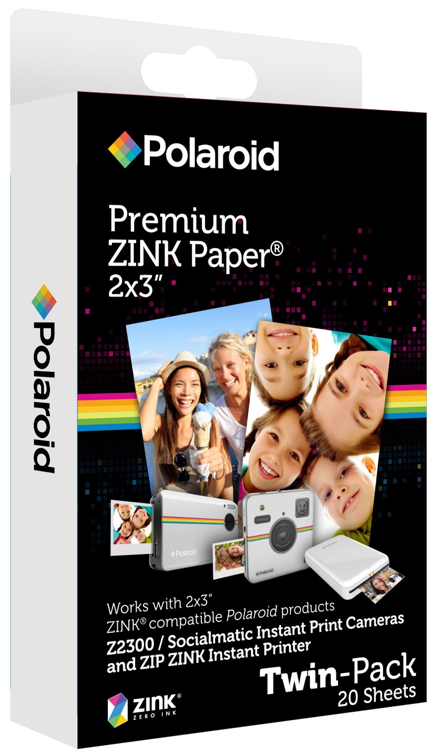 Polaroid ZINK 2x3" valokuvapaperi (tuplapakkaus) - Gigantti verkkokauppa