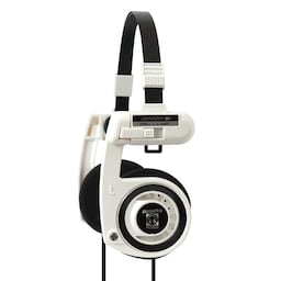 Koss PortaPro Remote on-ear kuulokkeet (valkoinen)