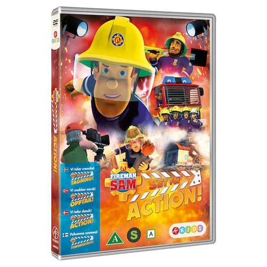 FIREMAN SAM: SET FOR ACTION! (DVD) - Gigantti verkkokauppa
