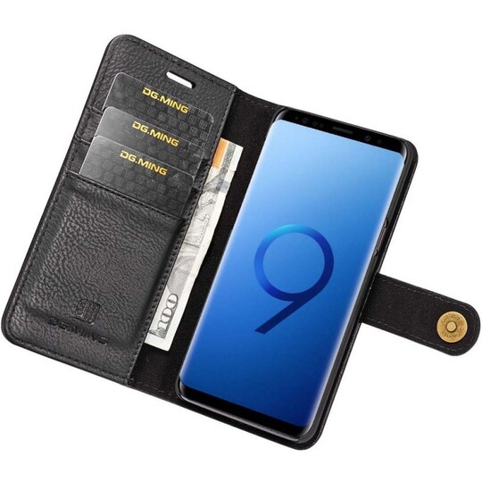 Lompakkokotelo DG-Ming 2i1 Samsung Galaxy S9 Plus (SM-G965F) - musta -  Gigantti verkkokauppa