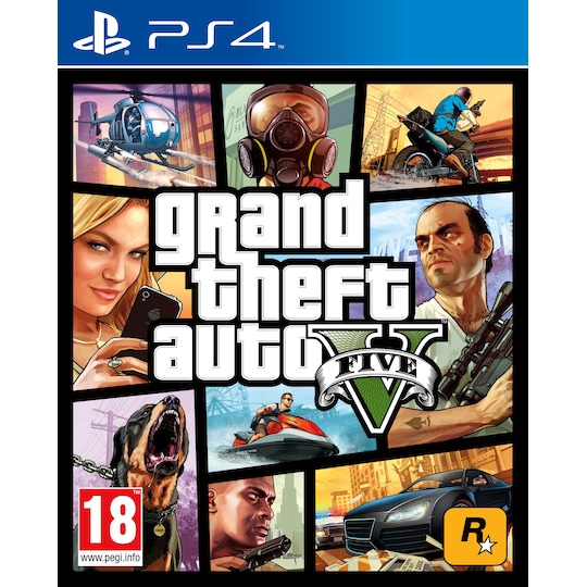 GTA 5 (PS4) - Gigantti verkkokauppa