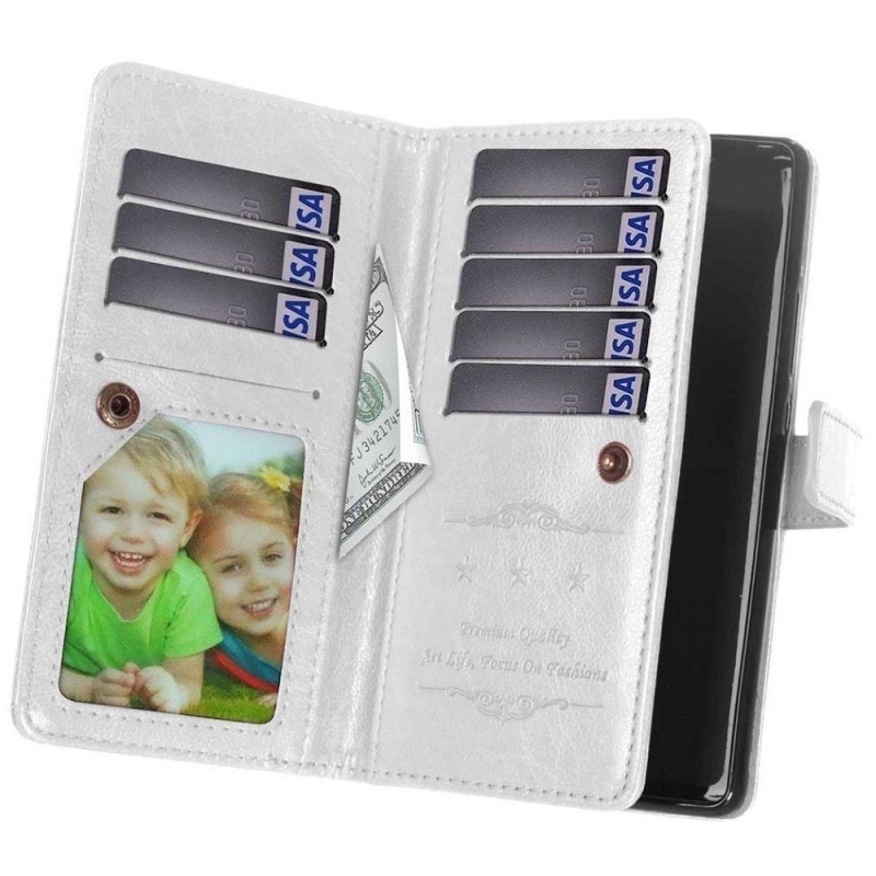 Lompakkotelo Flexi 9-kortti Huawei Honor 7 (PLK-L01) - valkoinen - Gigantti  verkkokauppa