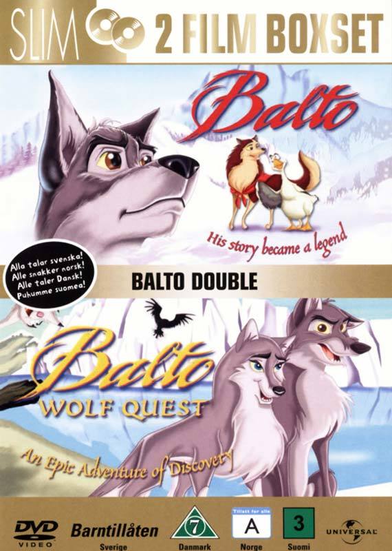 BALTO 1 & 2 (DVD) - Gigantti verkkokauppa