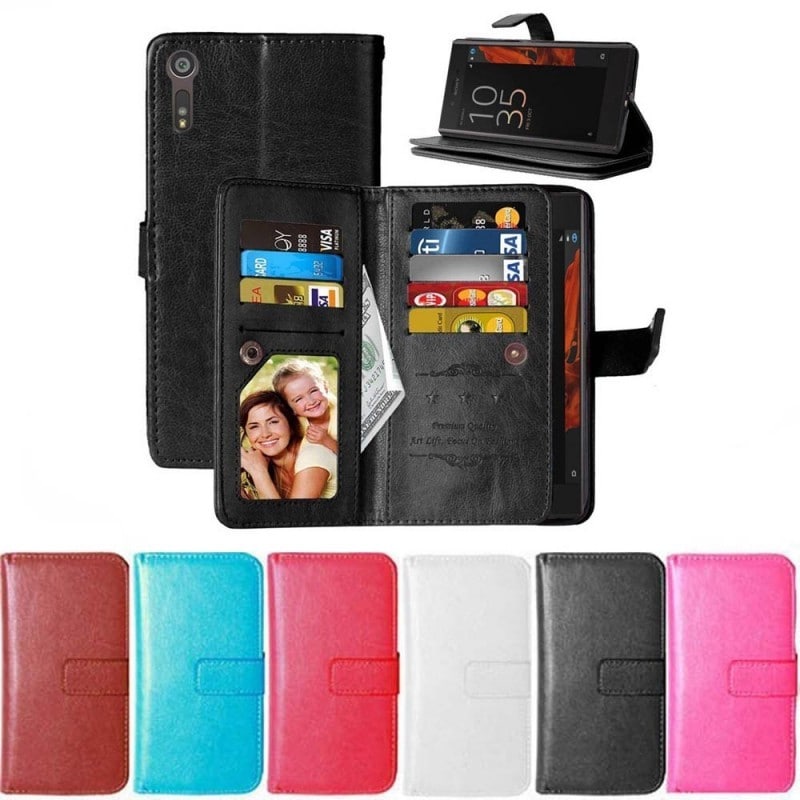 Lompakkotelo Flexi 9-kortti Sony Xperia XZ / XZ (F8331) - ruskea - Gigantti  verkkokauppa