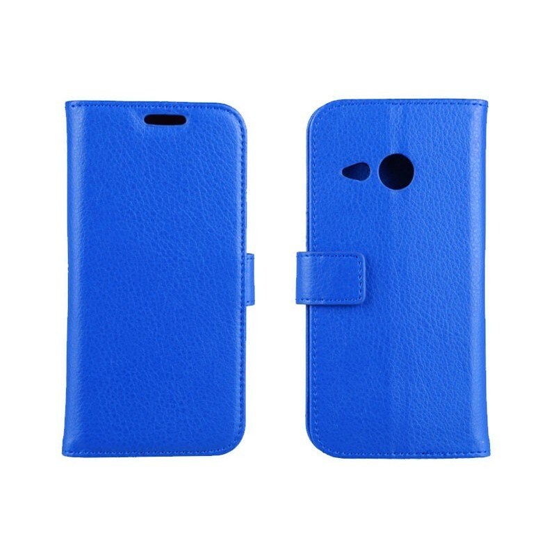 Lompakkokotelo 2-kortti HTC ONE M8 Mini - sininen - Gigantti verkkokauppa