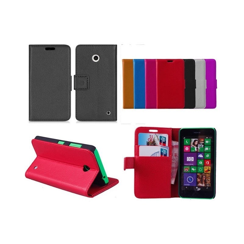 Lompakkokotelo 2-kortti Nokia Lumia 630/635 (RM-976) - punainen - Gigantti  verkkokauppa