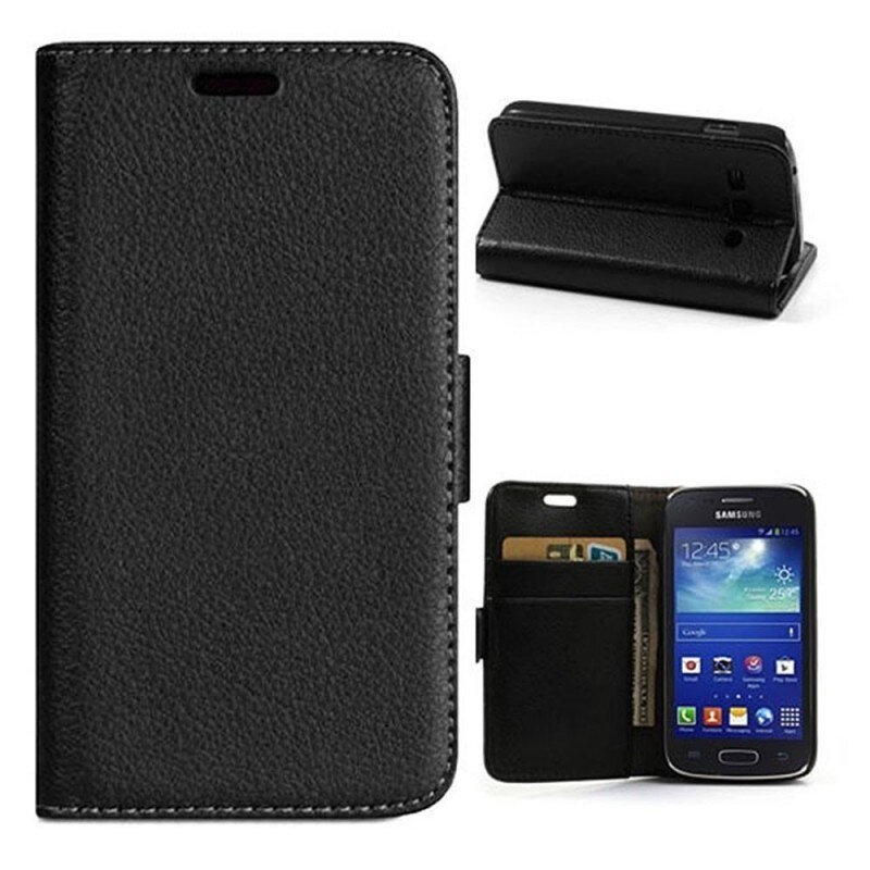 Lompakkokotelo 2-kortti Samsung Galaxy Trend 2 (SM-G313H) - musta -  Gigantti verkkokauppa