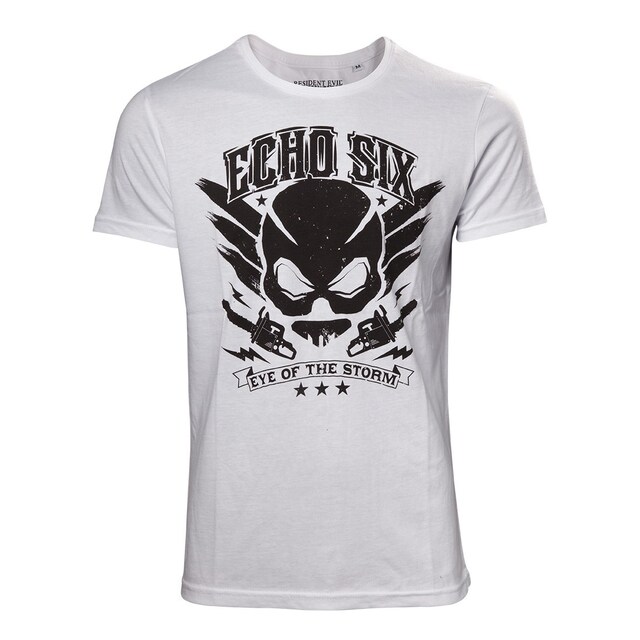 Resident Evil Echo Six t-paita (valkoinen) (XL)