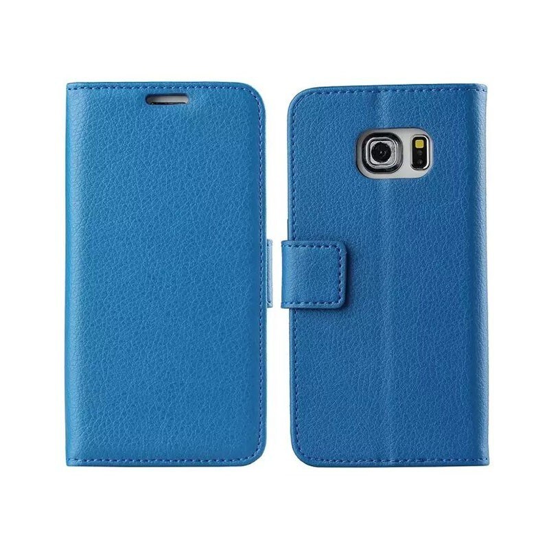 Lompakkokotelo 2-kortti Samsung Galaxy S6 Edge (SM-G925F) - sininen -  Gigantti verkkokauppa