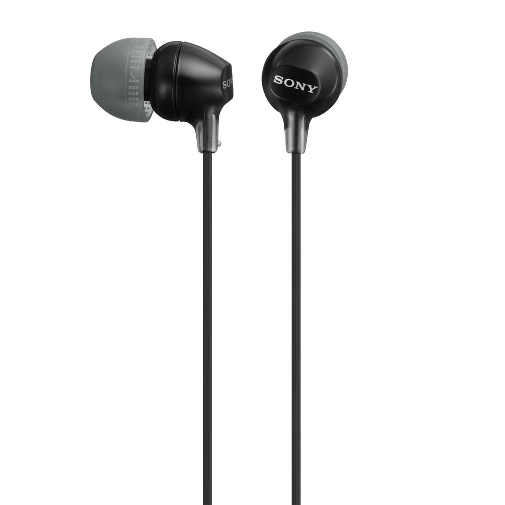 Sony in-ear kuulokkeet MDR-EX15APBC (musta) - Gigantti verkkokauppa
