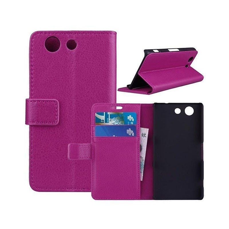 Lompakkokotelo 2-kortti Sony Xperia Z3 Compact (D5803) - violetti -  Gigantti verkkokauppa