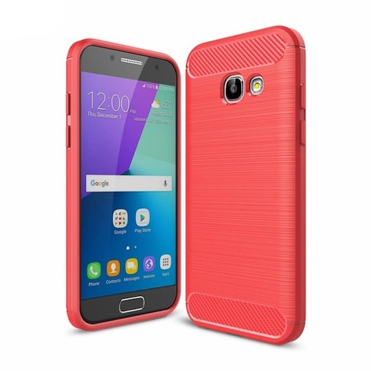 Harjattu TPU kuori Samsung Galaxy A5 2017 (SM-A520F) - punainen - Gigantti  verkkokauppa