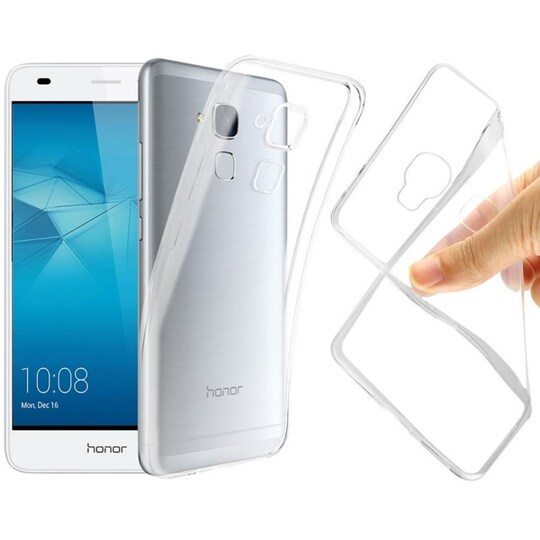 Silikonikotelo läpinäkyvä Huawei Honor 7 Lite (NEM-L21) - Gigantti  verkkokauppa