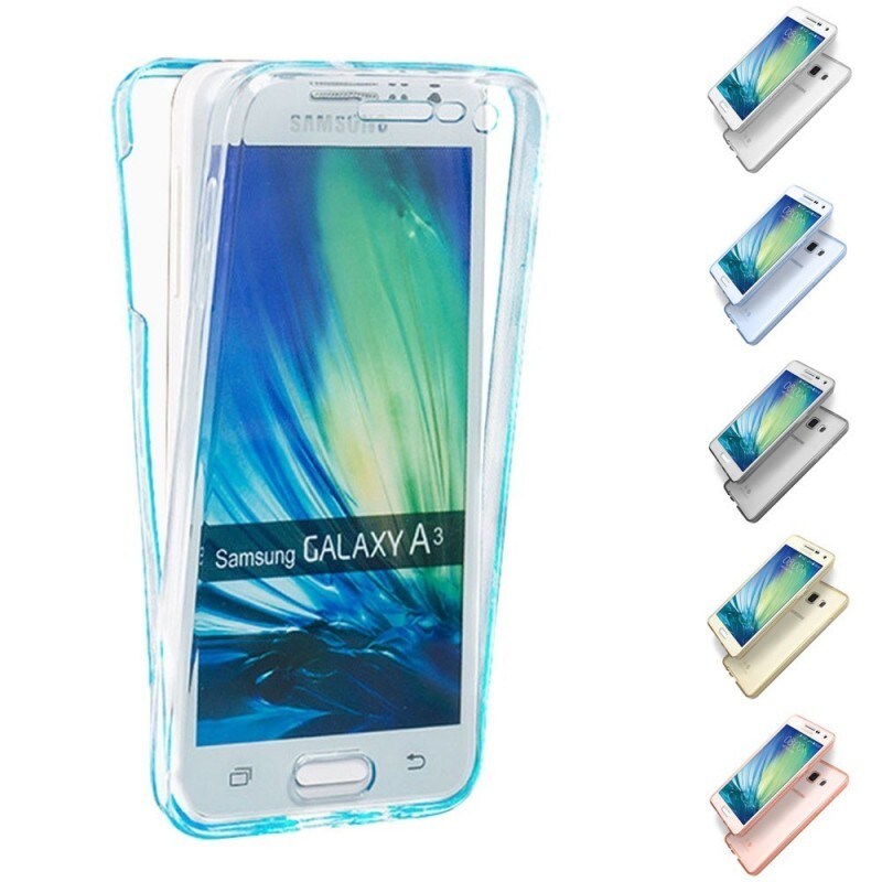 360° suojakuori Samsung Galaxy A3 2015 (SM-A300F) - läpinäkyvä - Gigantti  verkkokauppa
