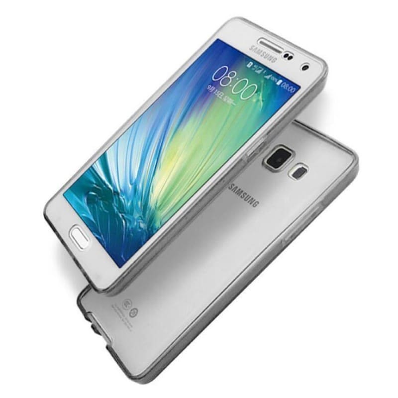 360° suojakuori Samsung Galaxy A7 2015 (SM-A700F) - harmaa - Gigantti  verkkokauppa