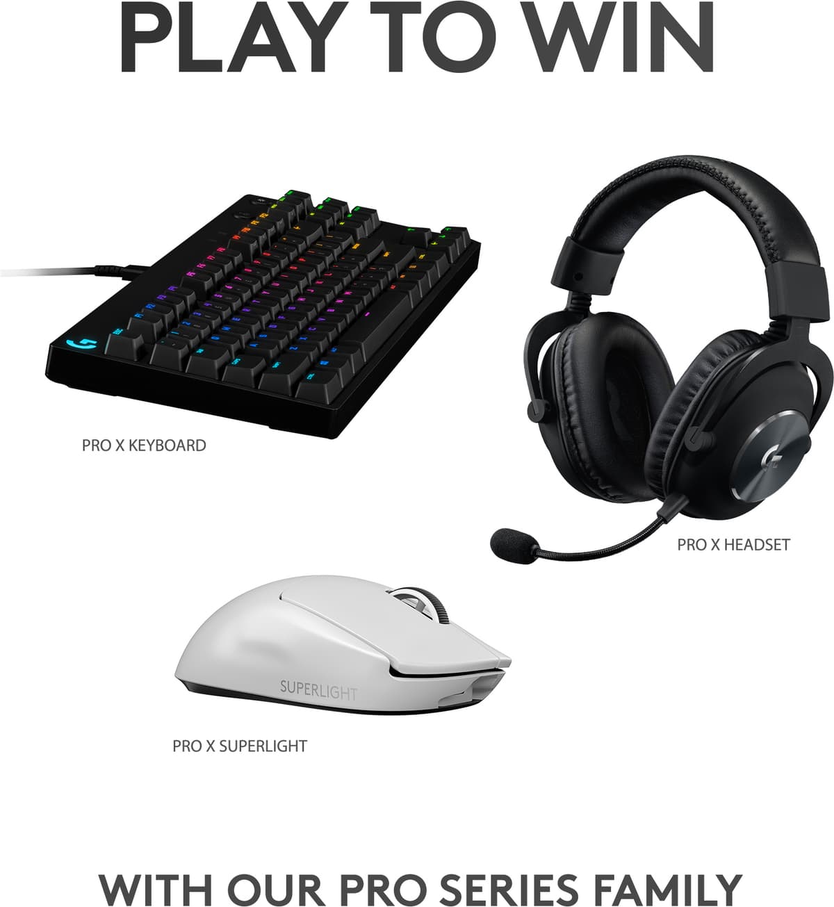 Logitech G Pro X Superlight langaton pelihiiri (valkoinen)