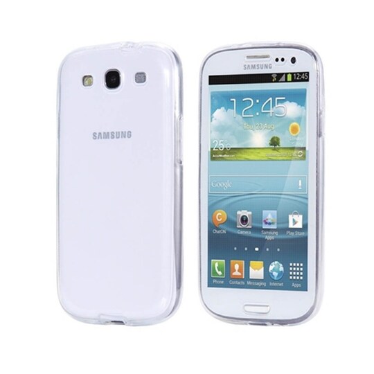 360° suojakuori Samsung Galaxy S3 ( GT -i9300) - läpinäkyvä - Gigantti  verkkokauppa