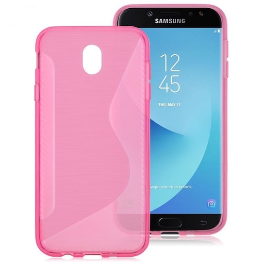 S Line Suojakuori Samsung Galaxy J7 2017 (SM-J730F) - pinkki - Gigantti  verkkokauppa